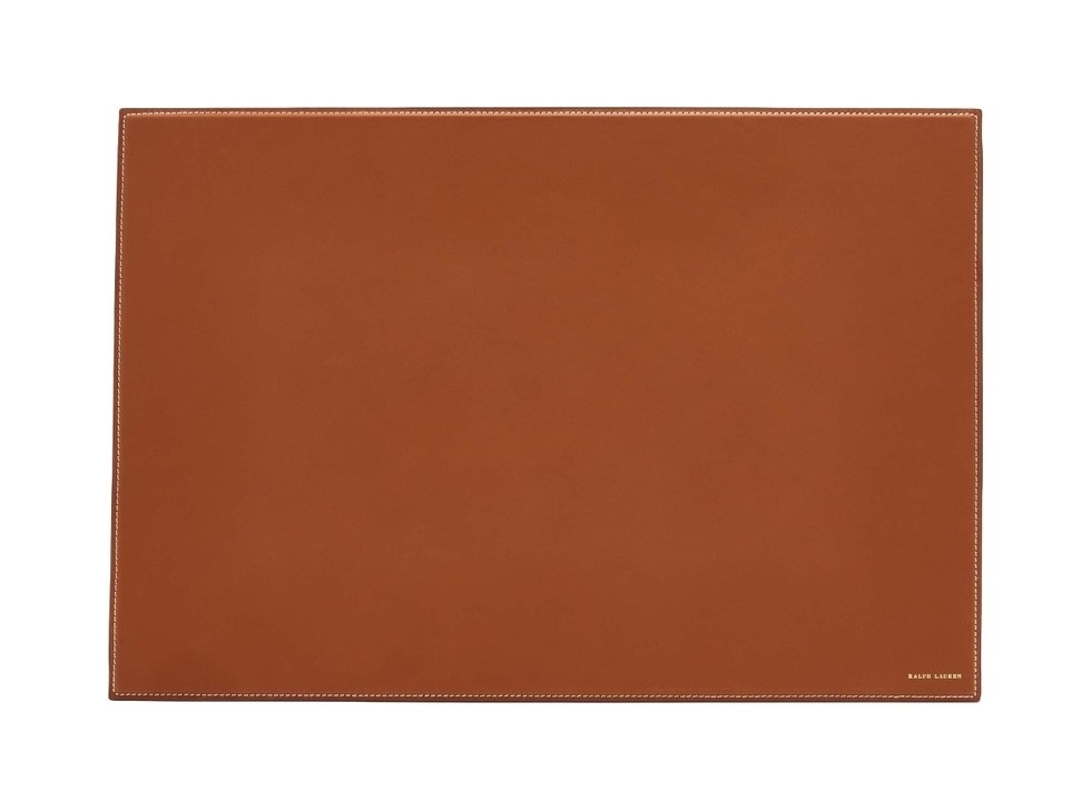 Планшет для письменного стола Brennan 52x36 коричневый Ralph Lauren Home 682741351002