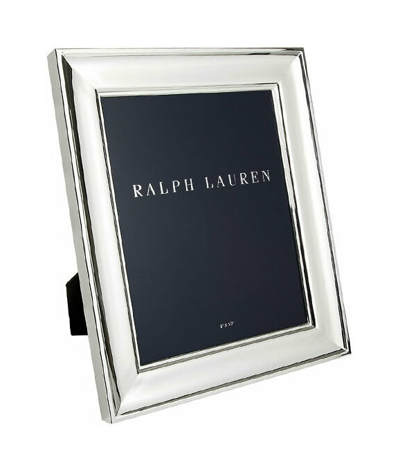 Фоторамка Ralph Lauren Home Cove 20x25 посеребренная латунь