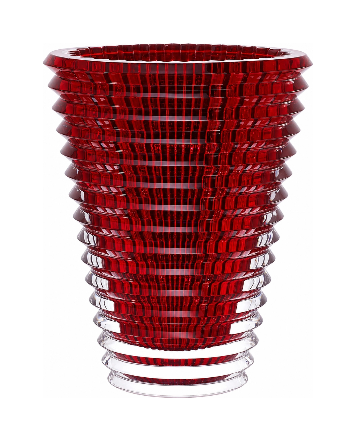 Ваза Baccarat Eye 41 см красная, хрусталь