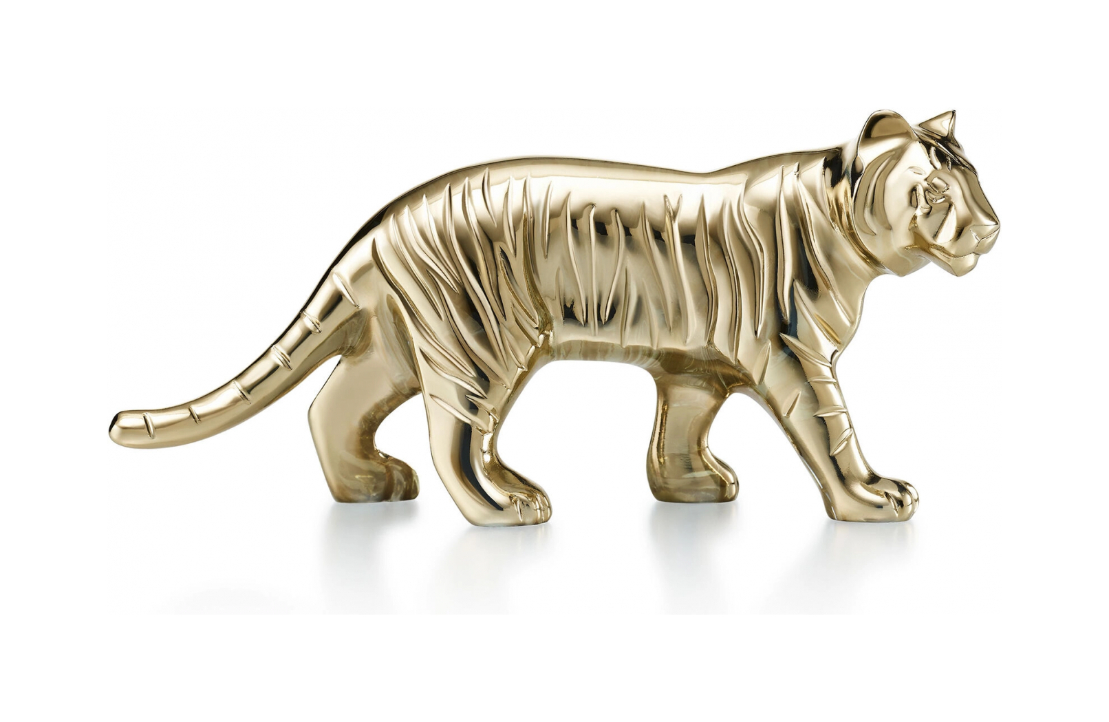 Статуэтка Baccarat ZODIAQUE Тигр 8 см золотая хрусталь
