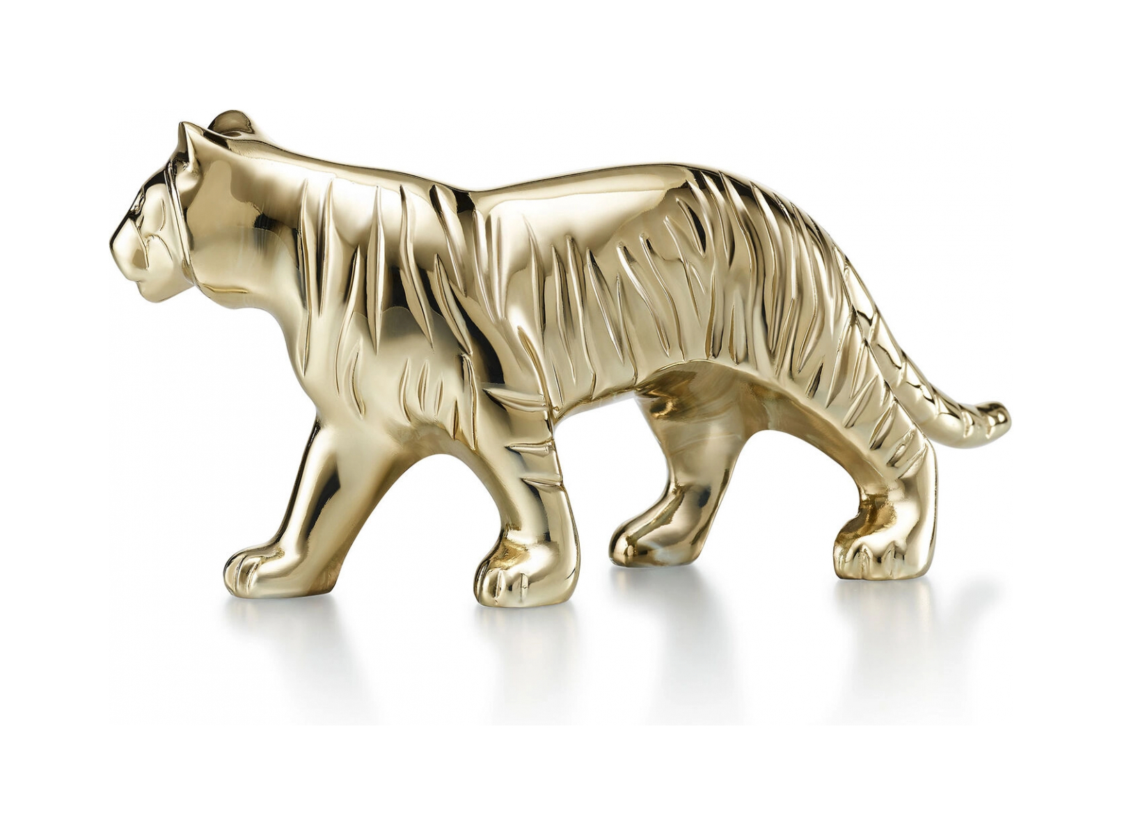 Статуэтка ZODIAQUE Тигр 8 см золотая, хрусталь Baccarat 2 814 617