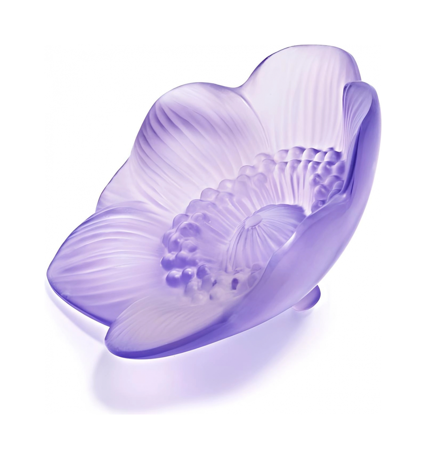 Статуэтка Anemone фиолетовая, хрусталь