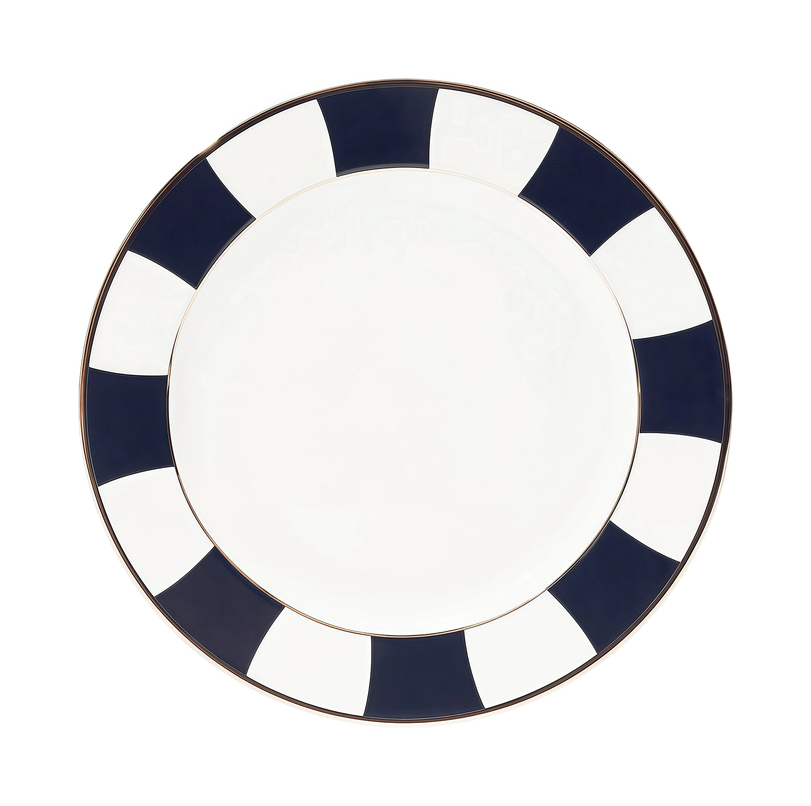 Тарелка салатная Bernardaud GALERIE ROYALE BLEU NUIT 21 см фарфор темно-синяя