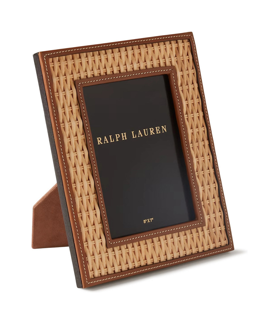 Фоторамка BAILEY 20x25 ротанг, кожа