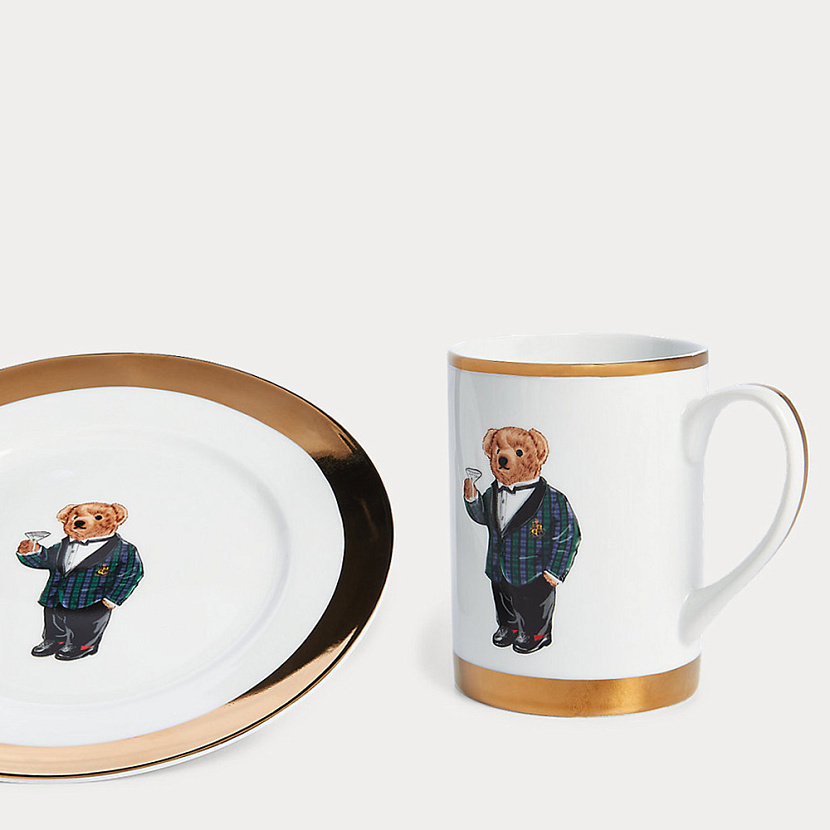 Набор из 4 десертных тарелок Ralph Lauren Home 680719762001