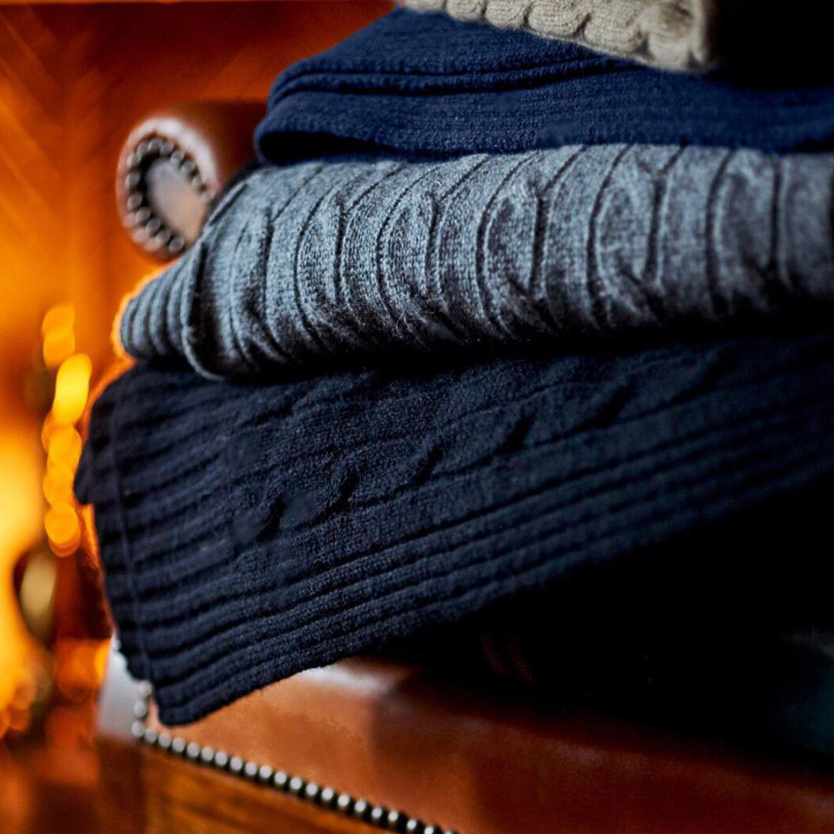 Кашемировый плед Ralph Lauren Home 650194528E0F