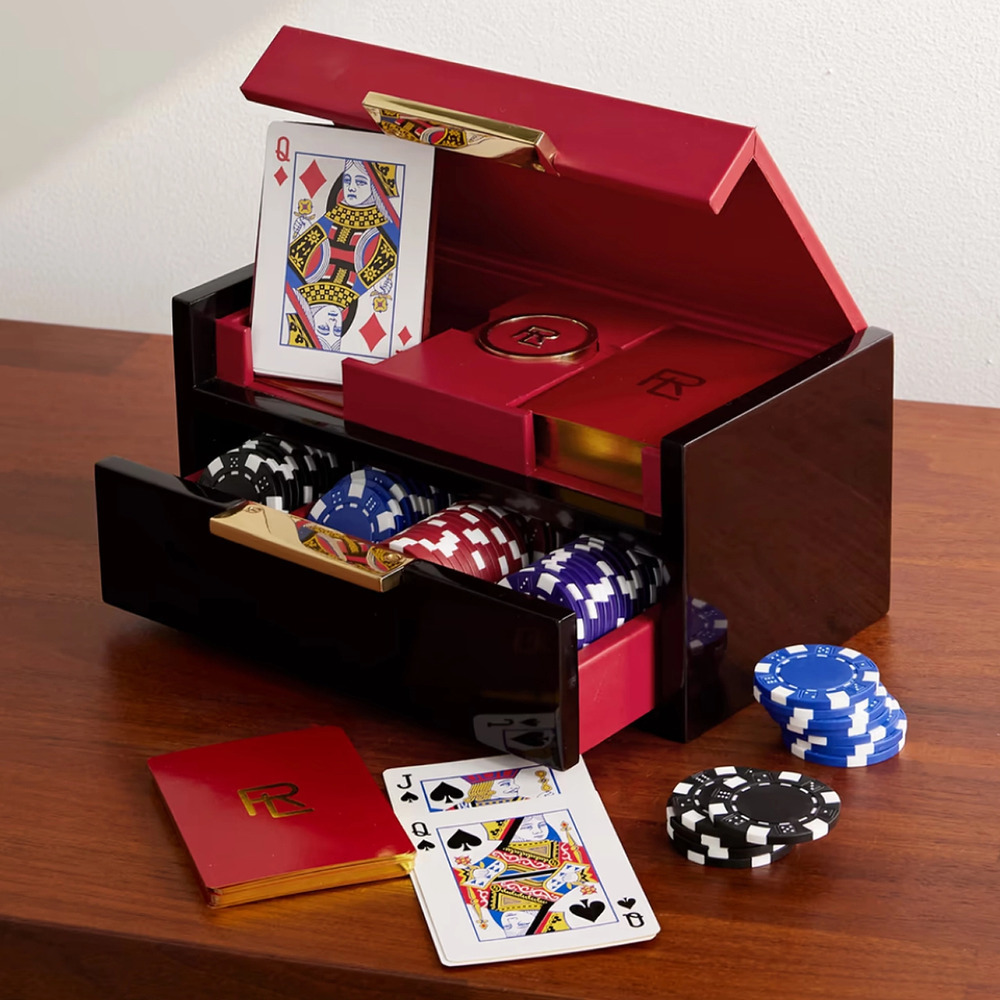 Набор для игры в покер SUTTON красный – 2