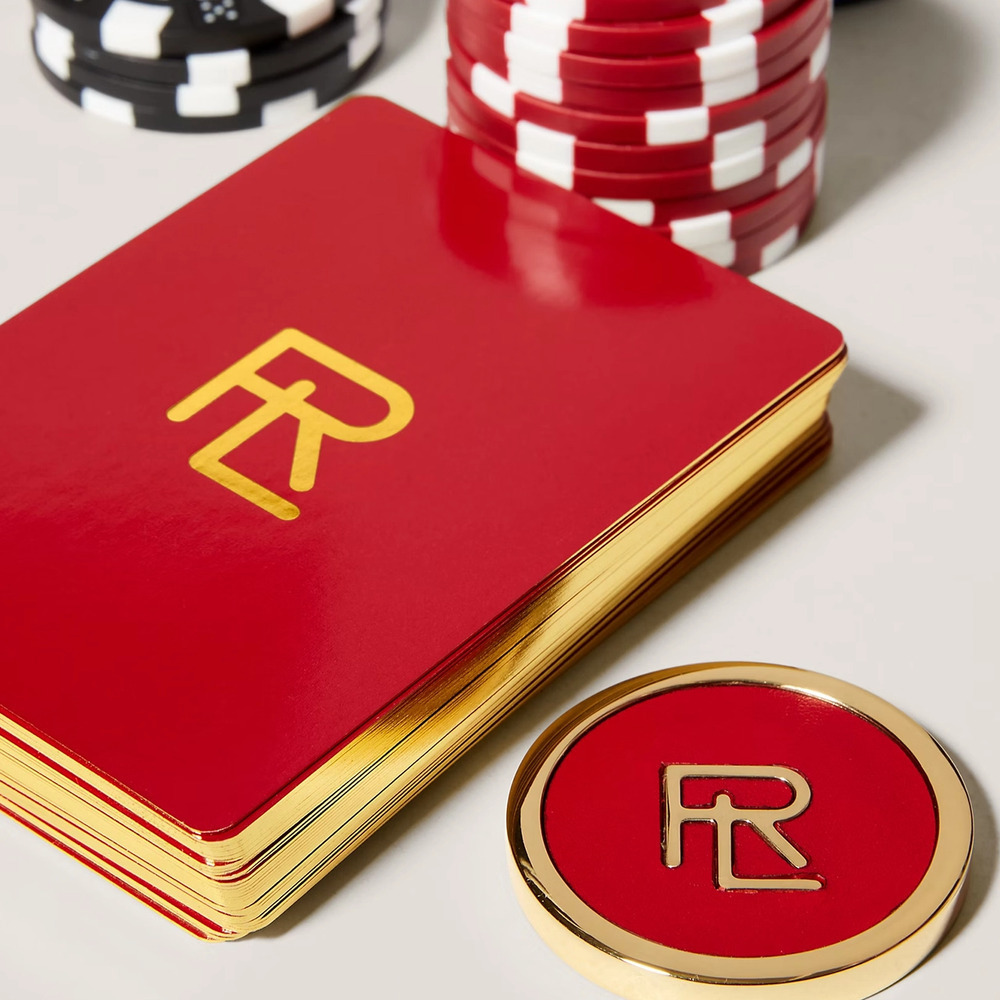 Набор для игры в покер SUTTON красный Ralph Lauren Home 682912942001