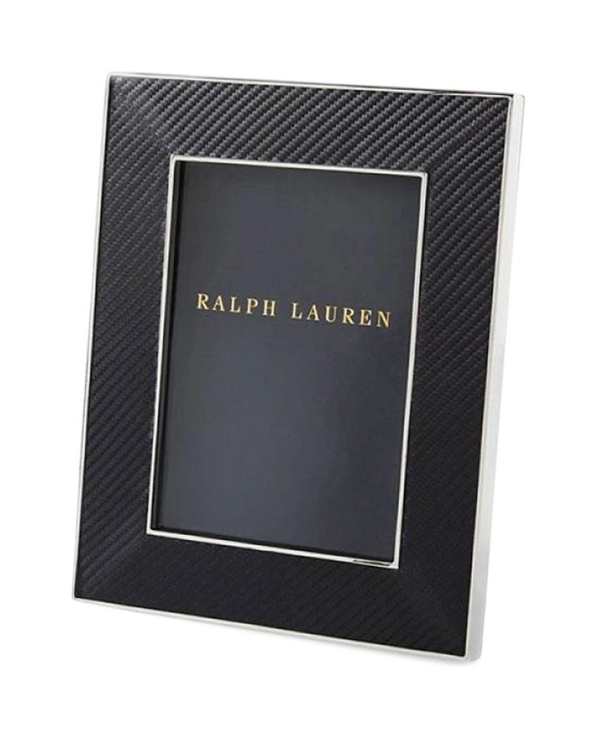 Фоторамка SUTTON 13x18 карбон, полированный никель