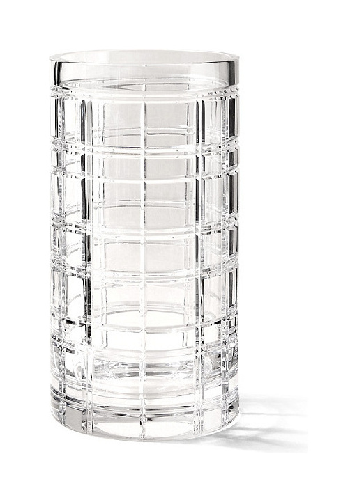 Ваза для цветов Ralph Lauren Home HUDSON PLAID средняя хрусталь