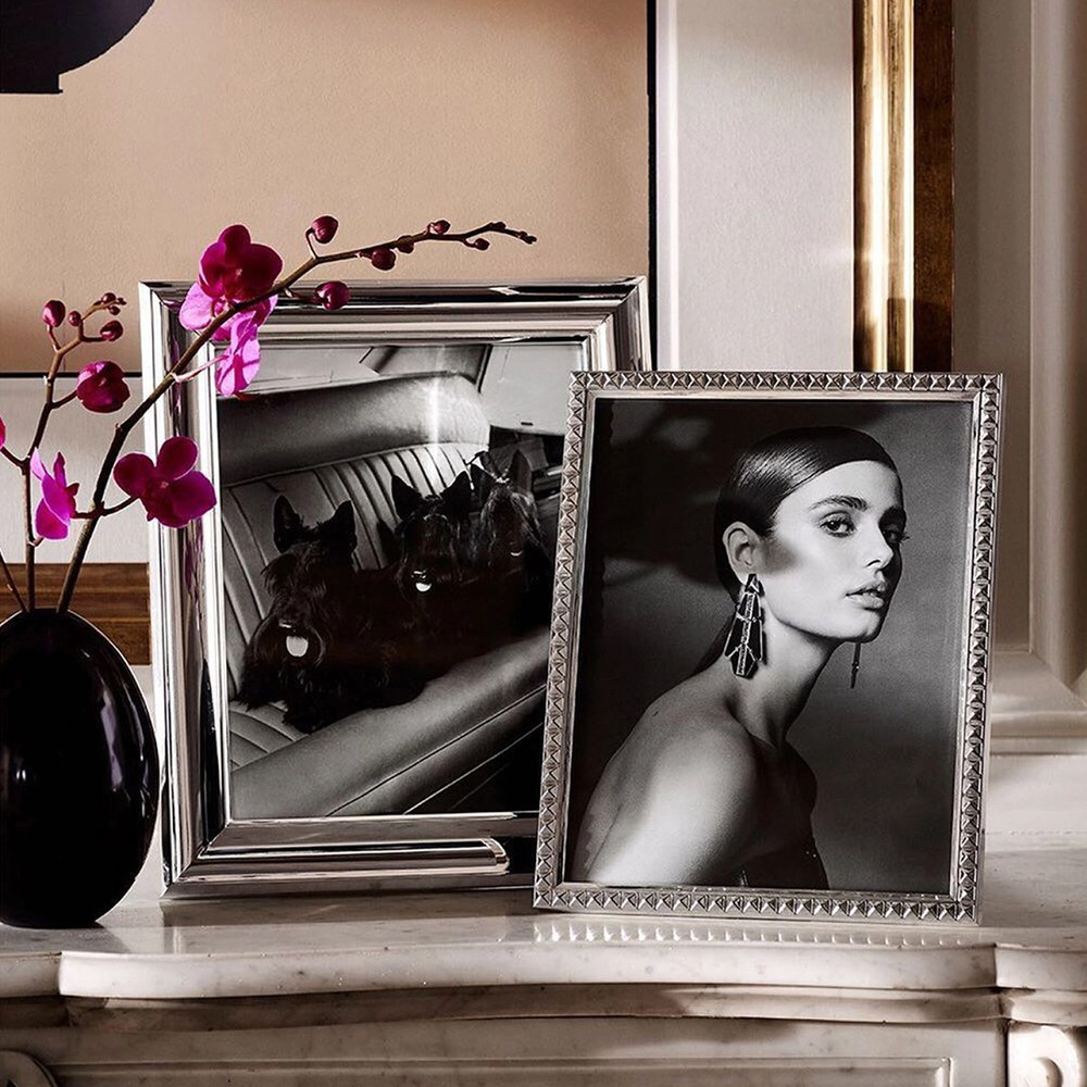 Фоторамка OLIVIER 13х18 посеребренная латунь – 2