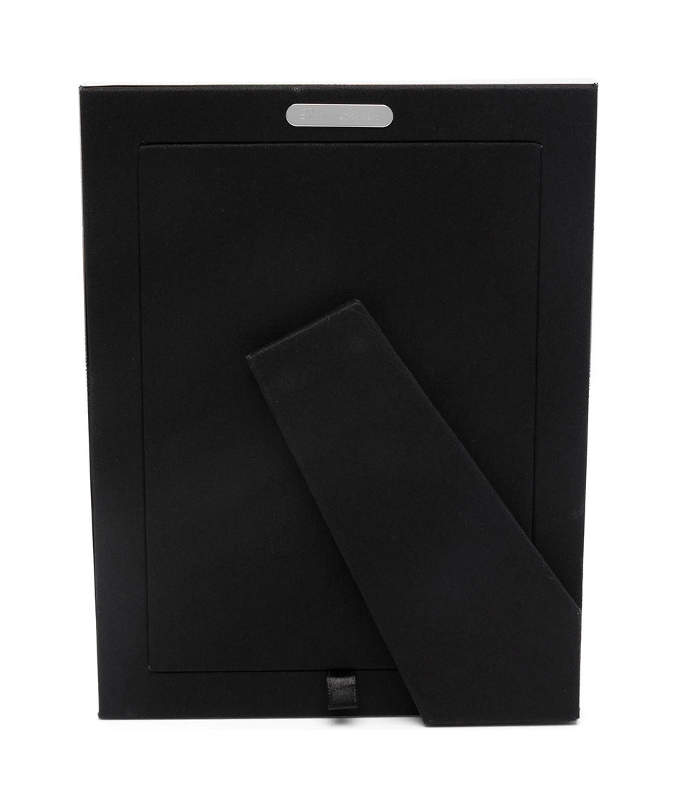 Фоторамка BROCKTON 13х18 черная кожа, посеребрение Ralph Lauren Home 682857357002