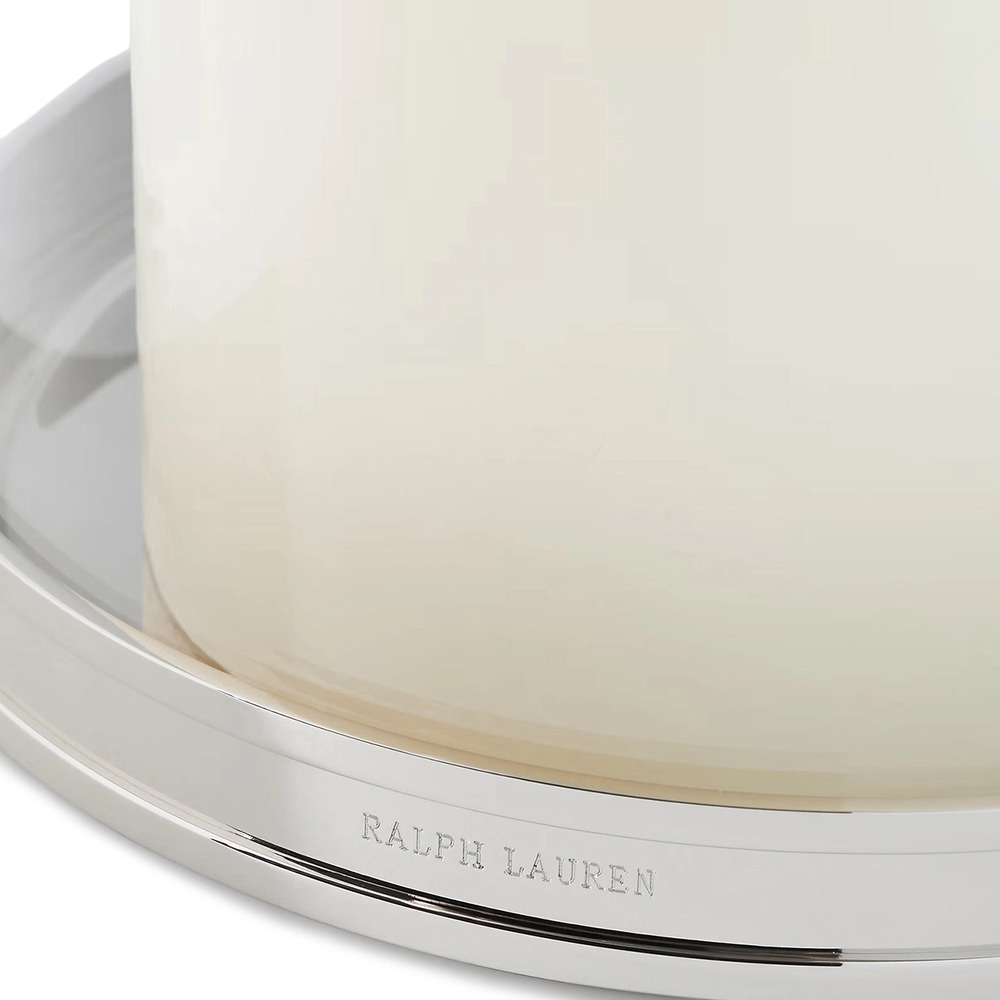 Подсвечник MODERN S полированный никель Ralph Lauren Home 682857123002