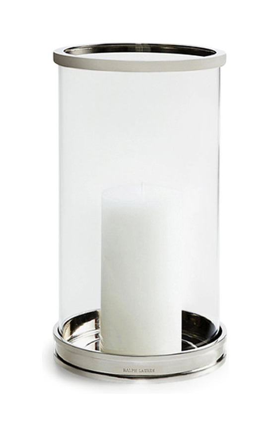 Подсвечник MODERN S полированный никель Ralph Lauren Home 682857123002