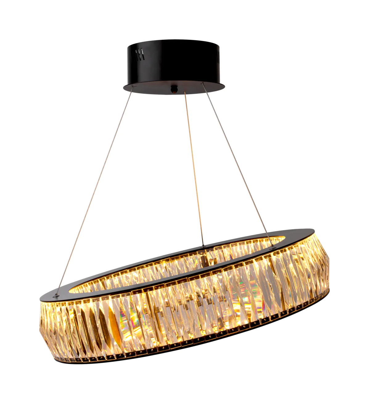 Люстра VANCOUVER S 63 см круглая, хрустальное стекло Eichholtz 113769