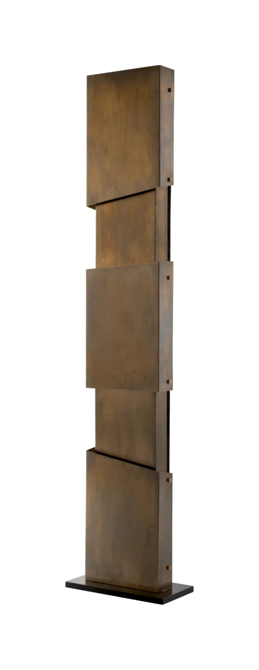 Торшер SHADOW 178 см старинная латунь Eichholtz 113138