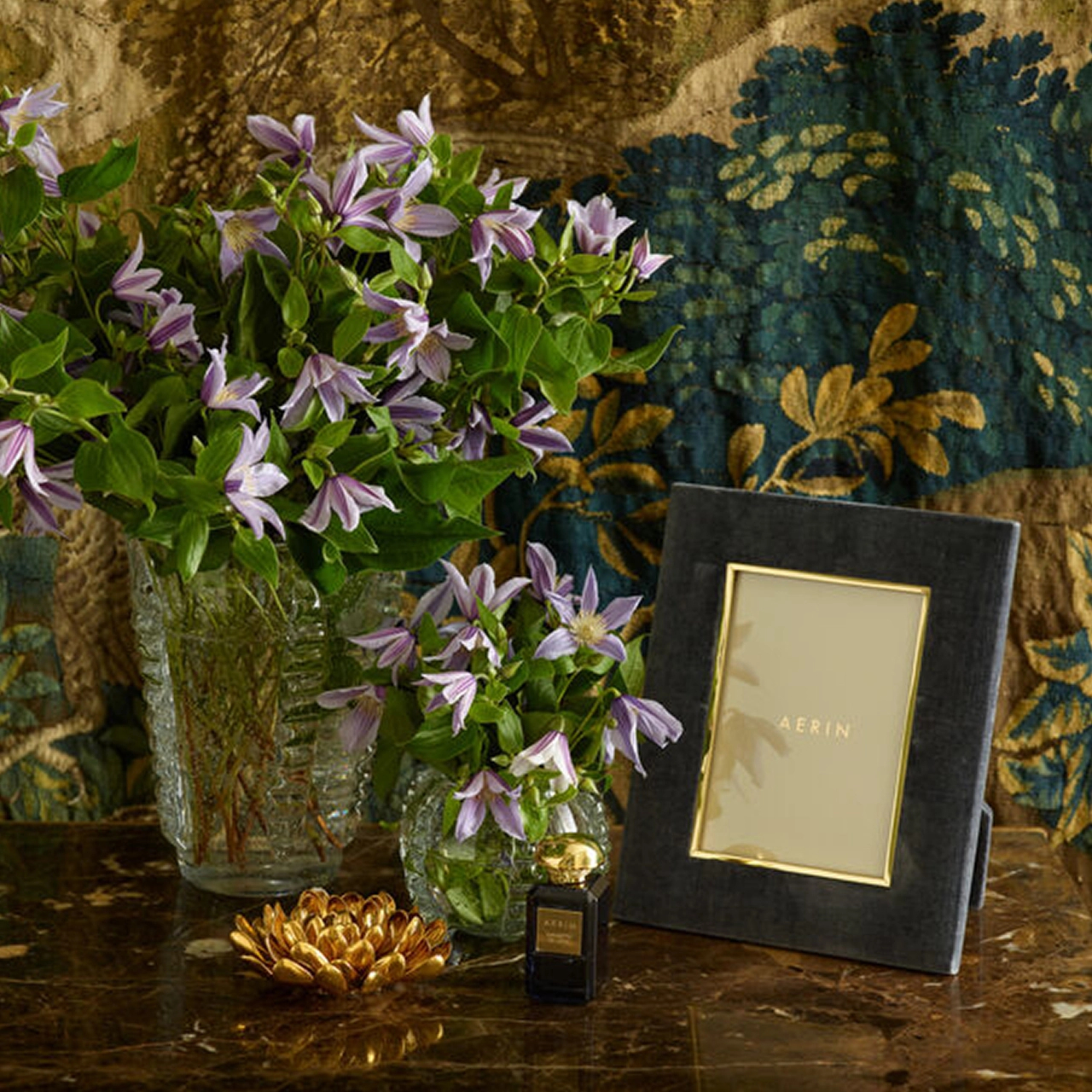 Ваза LATTEA 10.4 см стекло прозрачная Aerin 20220033