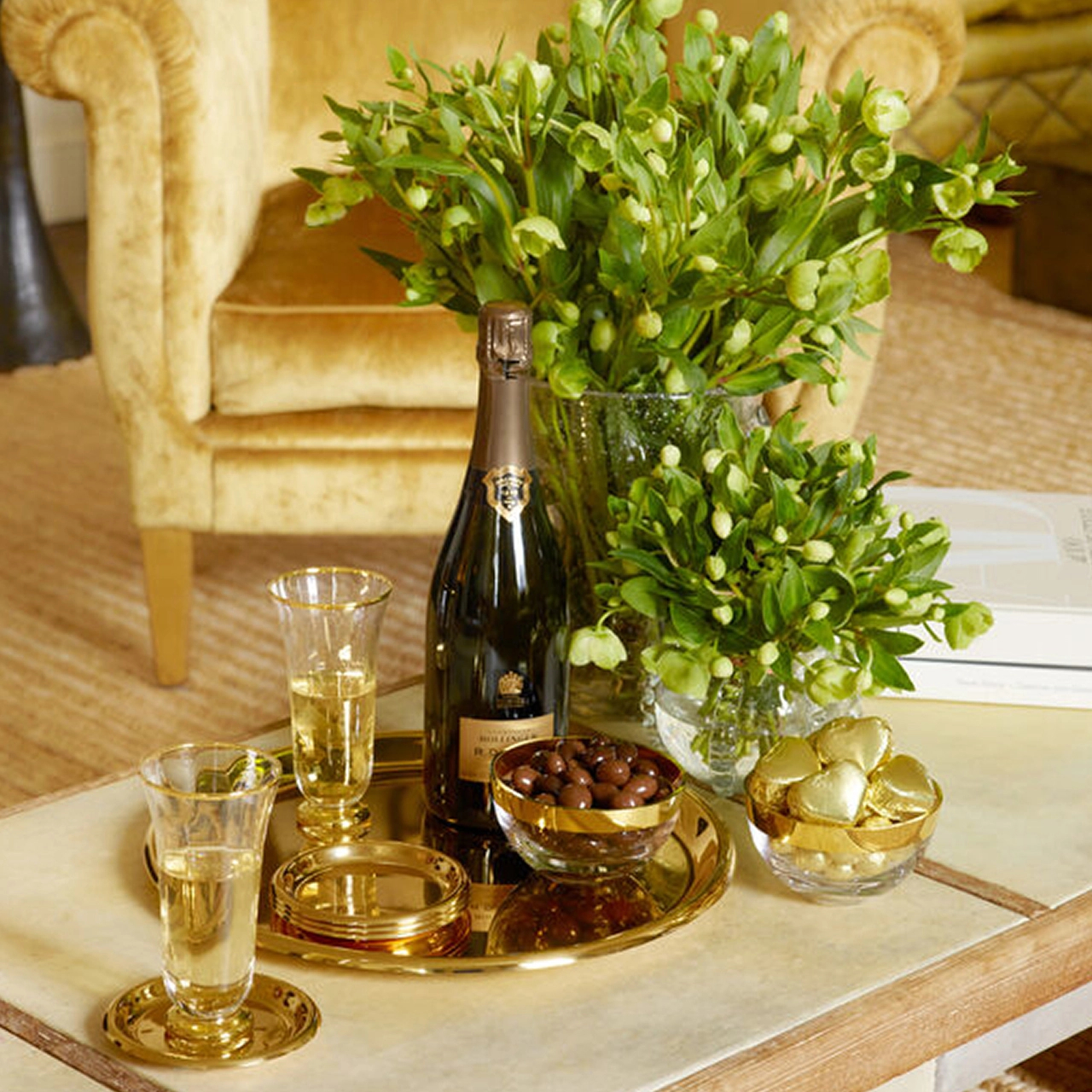 Ваза LATTEA 10.4 см стекло прозрачная Aerin 20220033