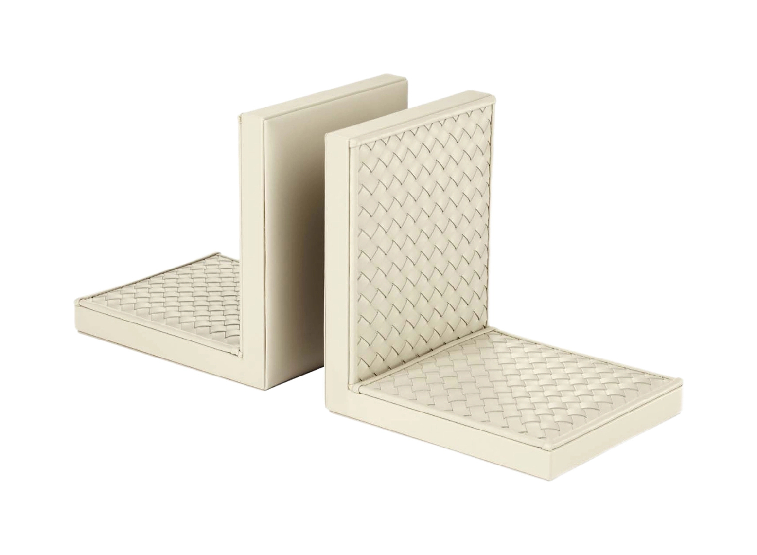 Держатели для книг ELIA 17x13 см кожа слоновая кость