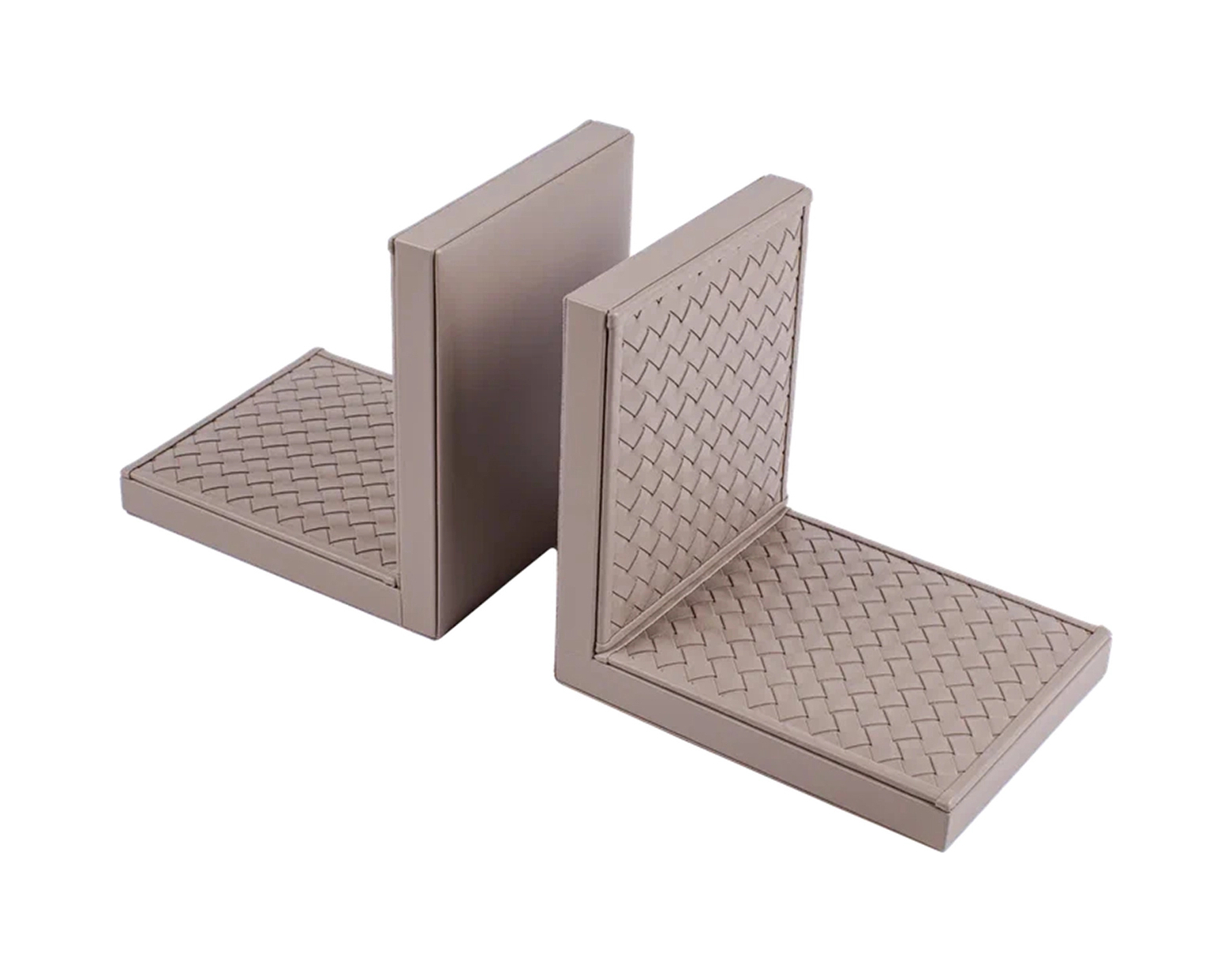 Держатели для книг ELIA 17x13 см кожа серые