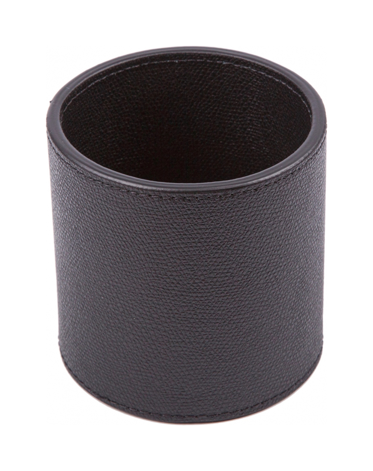 Стакан для ручек UNOBIC кожа черный