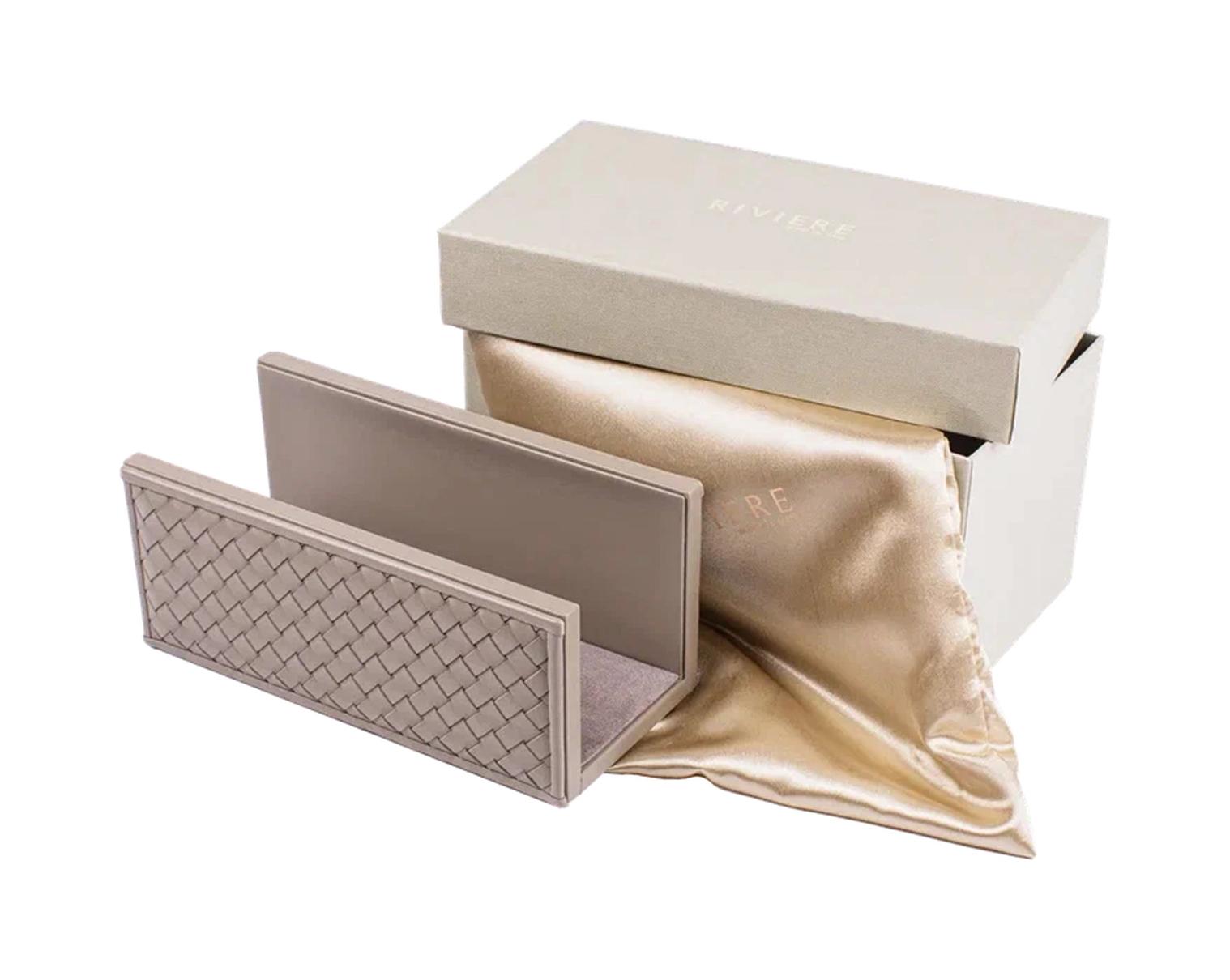 Подставка для писем CELIO 21x10 см кожа серая RIVIERE DS-PP/INTRV18