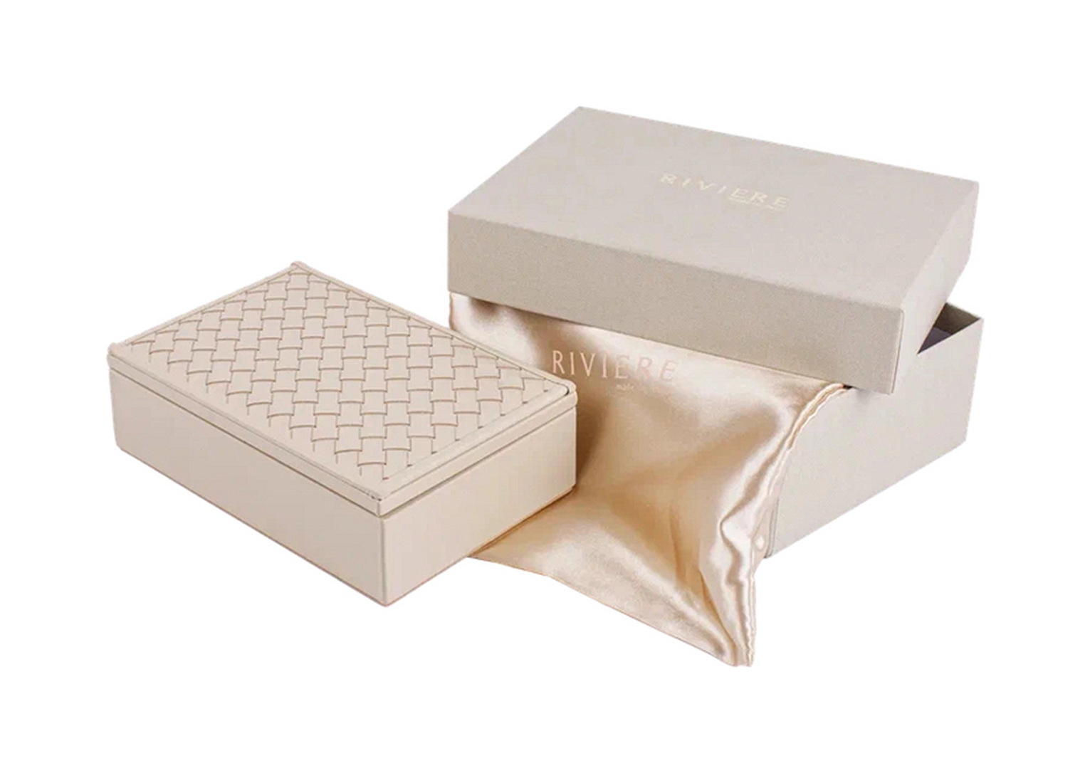 Набор игральных карт EVA кожа слоновая кость RIVIERE GBCD1-INTRV06