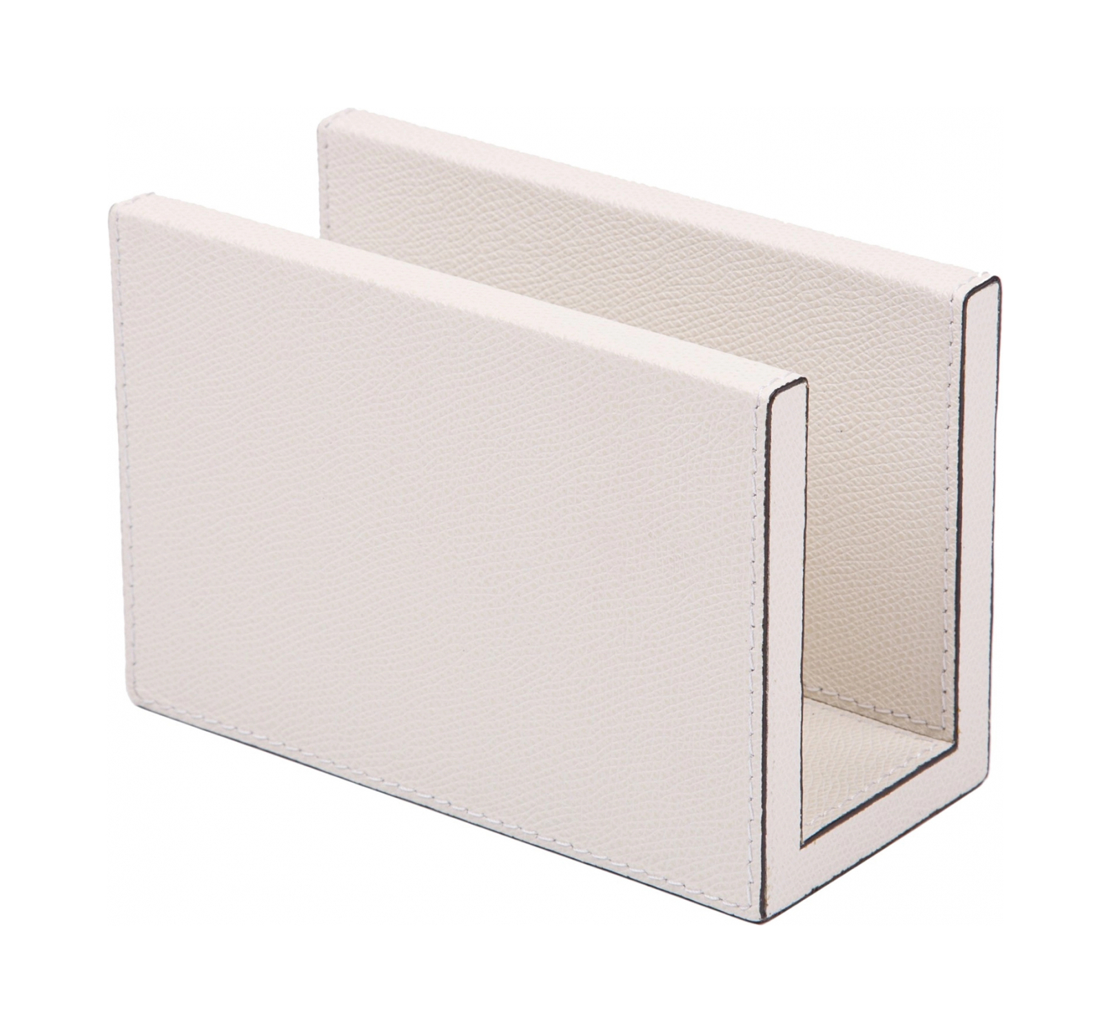 Подставка для салфеток COMPACT кожа бело-кремовая GIOBAGNARA TA030/G95ST95