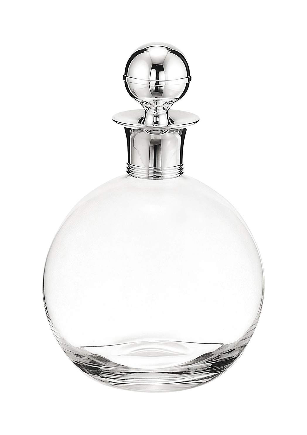 Графин LUNA 1.2 л стекло, посеребрение