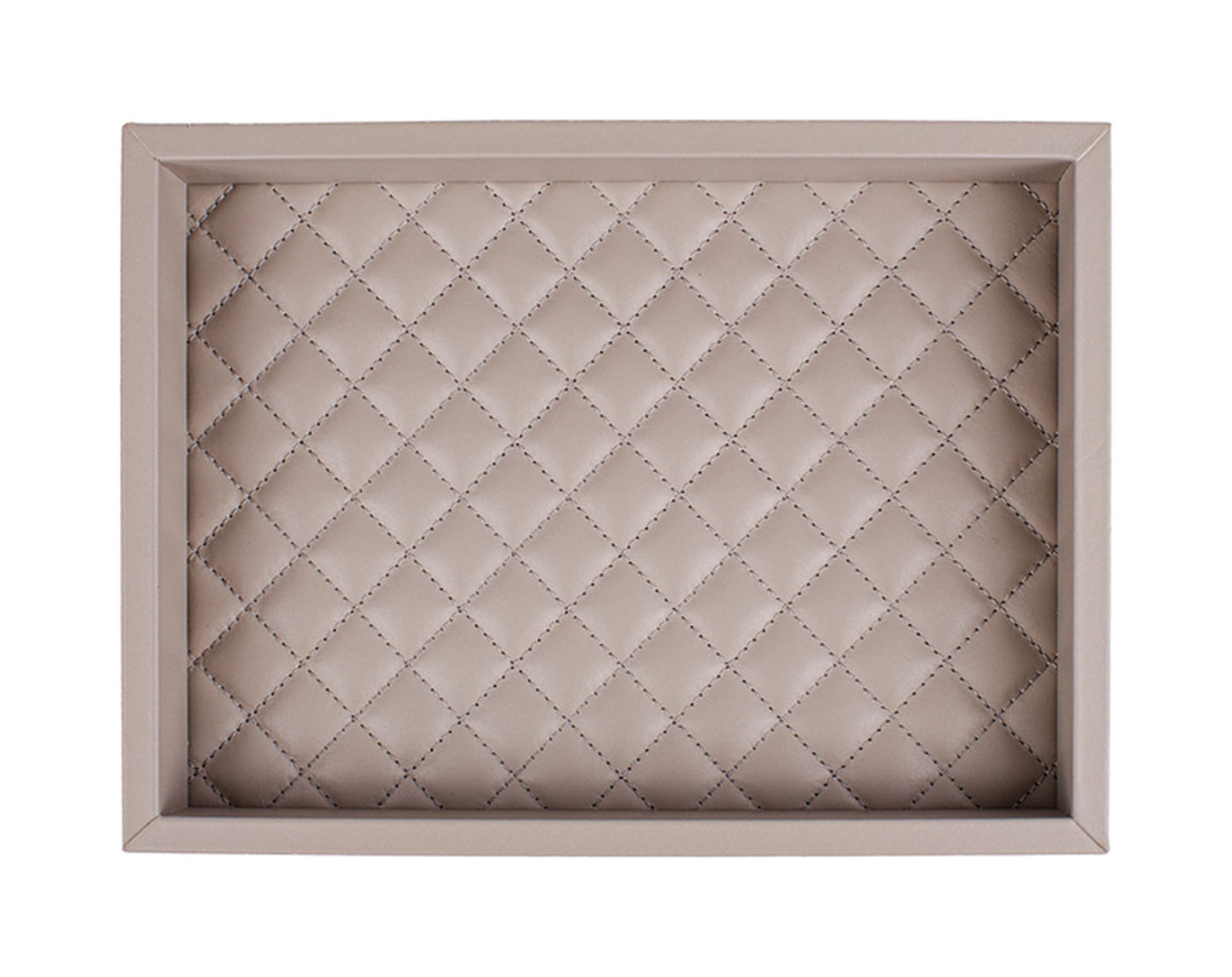 Поднос FEBE 24х18 см кожа серый – 2