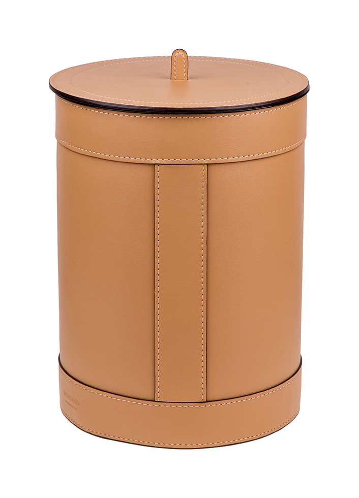 Ведро для мусора BRUS 23х31 см кожа – 2