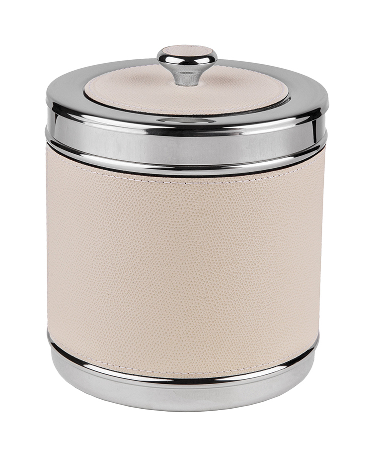 Ведро для льда OCEAN 16х19 см кожа