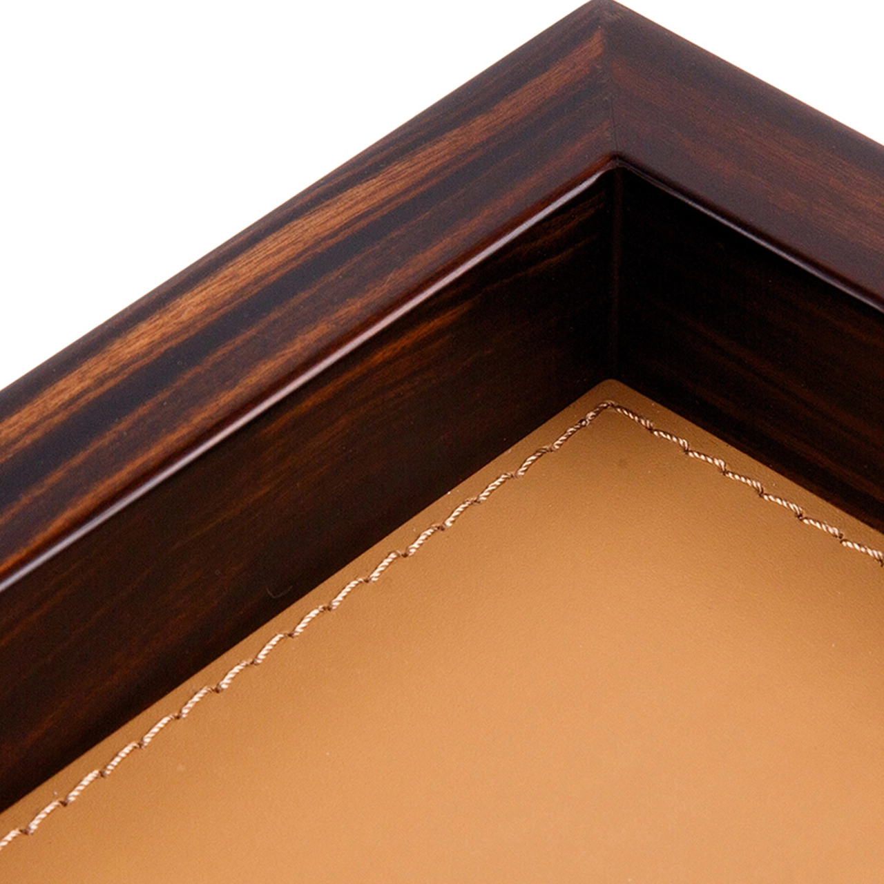 Поднос FEBE 46х46 см кожа, дерево RIVIERE VGQ-EPRV42