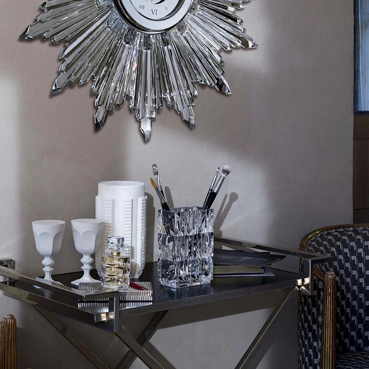 Ваза для цветов LOUXOR 20 см прозрачная хрусталь Baccarat 2609993