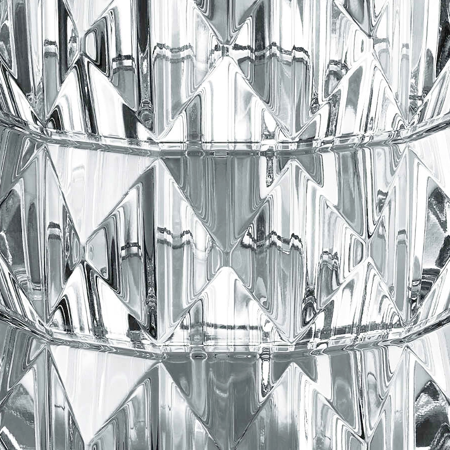 Ваза для цветов LOUXOR 23 см прозрачная круглая хрусталь Baccarat 2811534