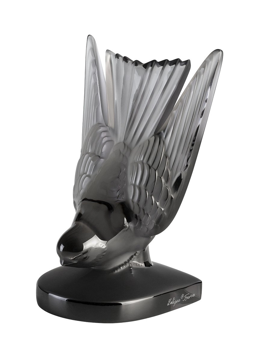 Скульптура Lalique пресс-папье Hirondelles Ласточка