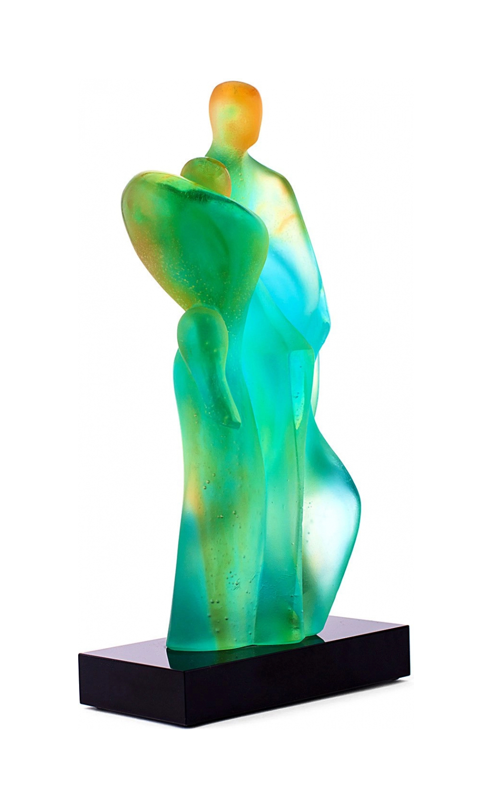 Скульптура Любовь с первого взгляда 22 см, хрусталь Daum 03828