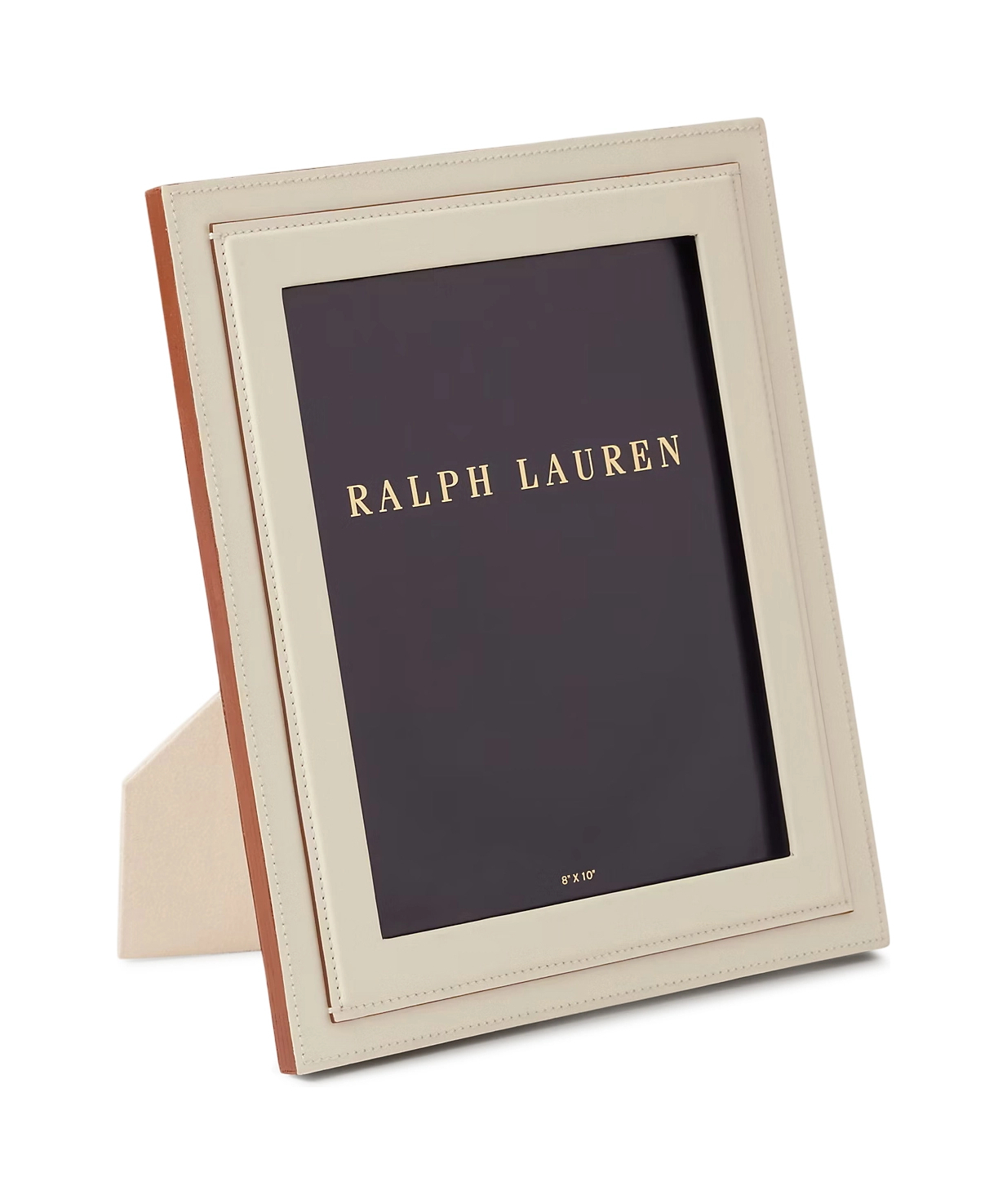 Фоторамка 20х25 кремовая кожа Ralph Lauren Home 682961235001
