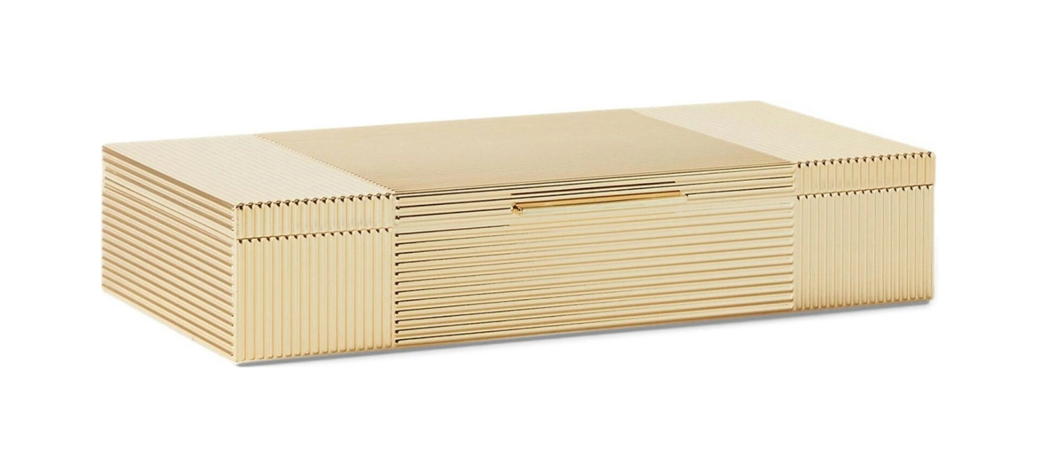 Шкатулка LUKE малая золотая – 2