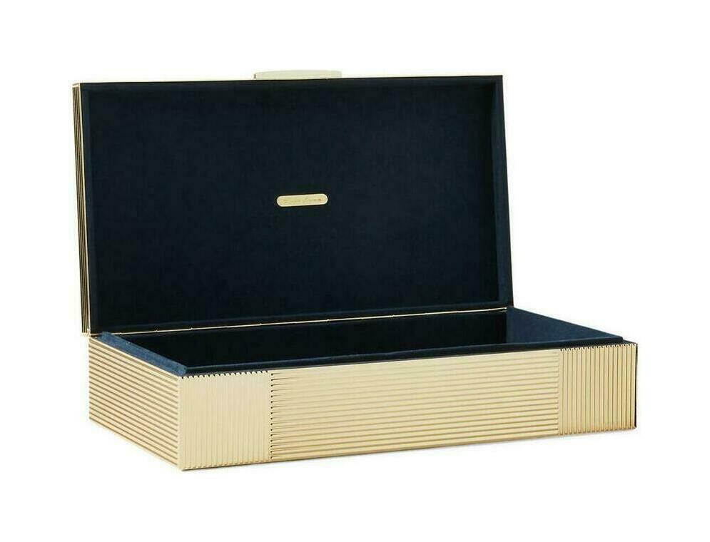 Шкатулка LUKE средняя золотая Ralph Lauren Home 682890871002