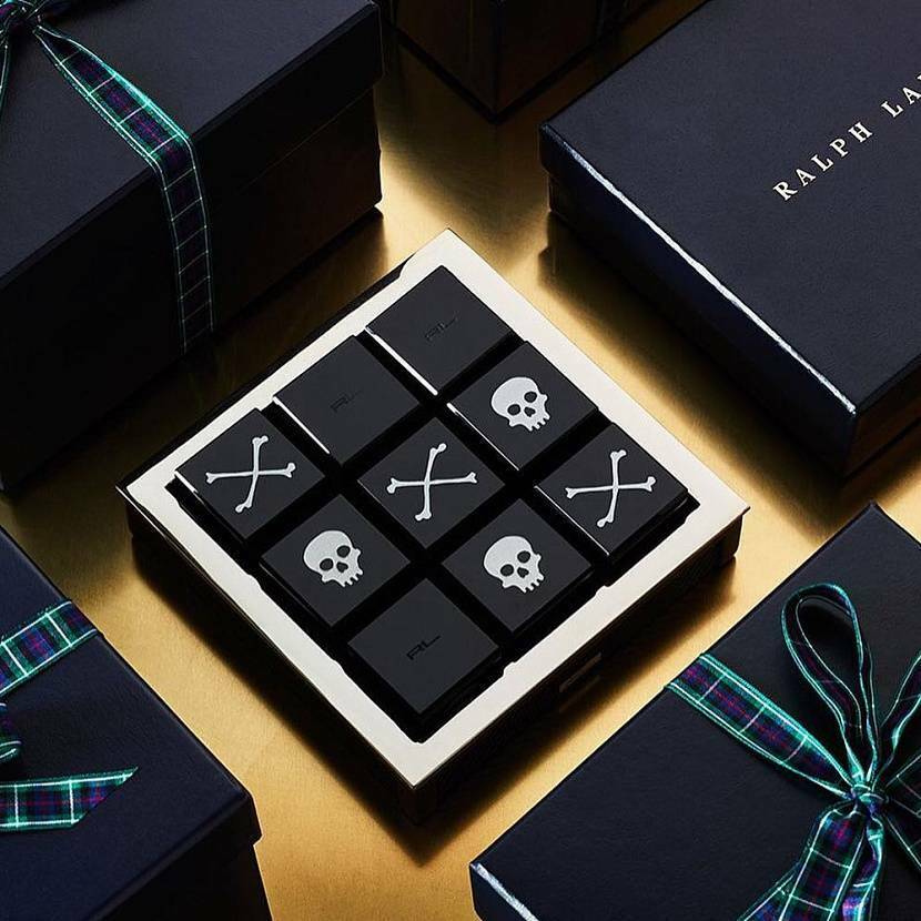 Игра Крестики-нолики SUTTON карбон никель Ralph Lauren Home 682582950001