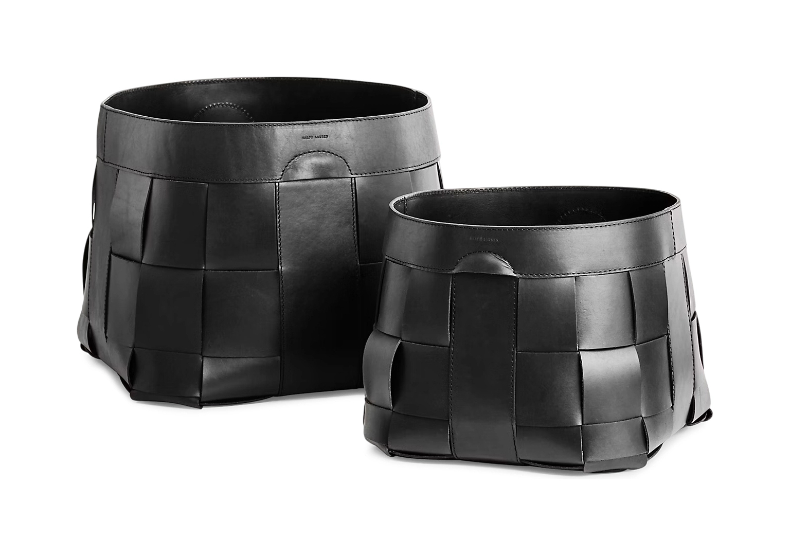 Корзина HAILEY черная 36х36х27 квадратная Ralph Lauren Home 682735565001