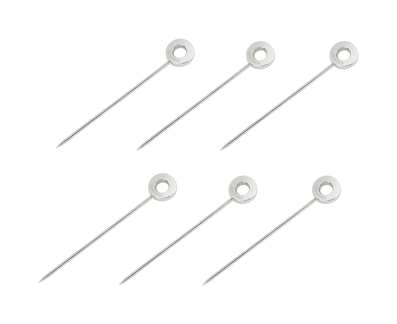 Коктейльные шпажки OH DE CHRISTOFLE в футляре сталь Christofle B05948036