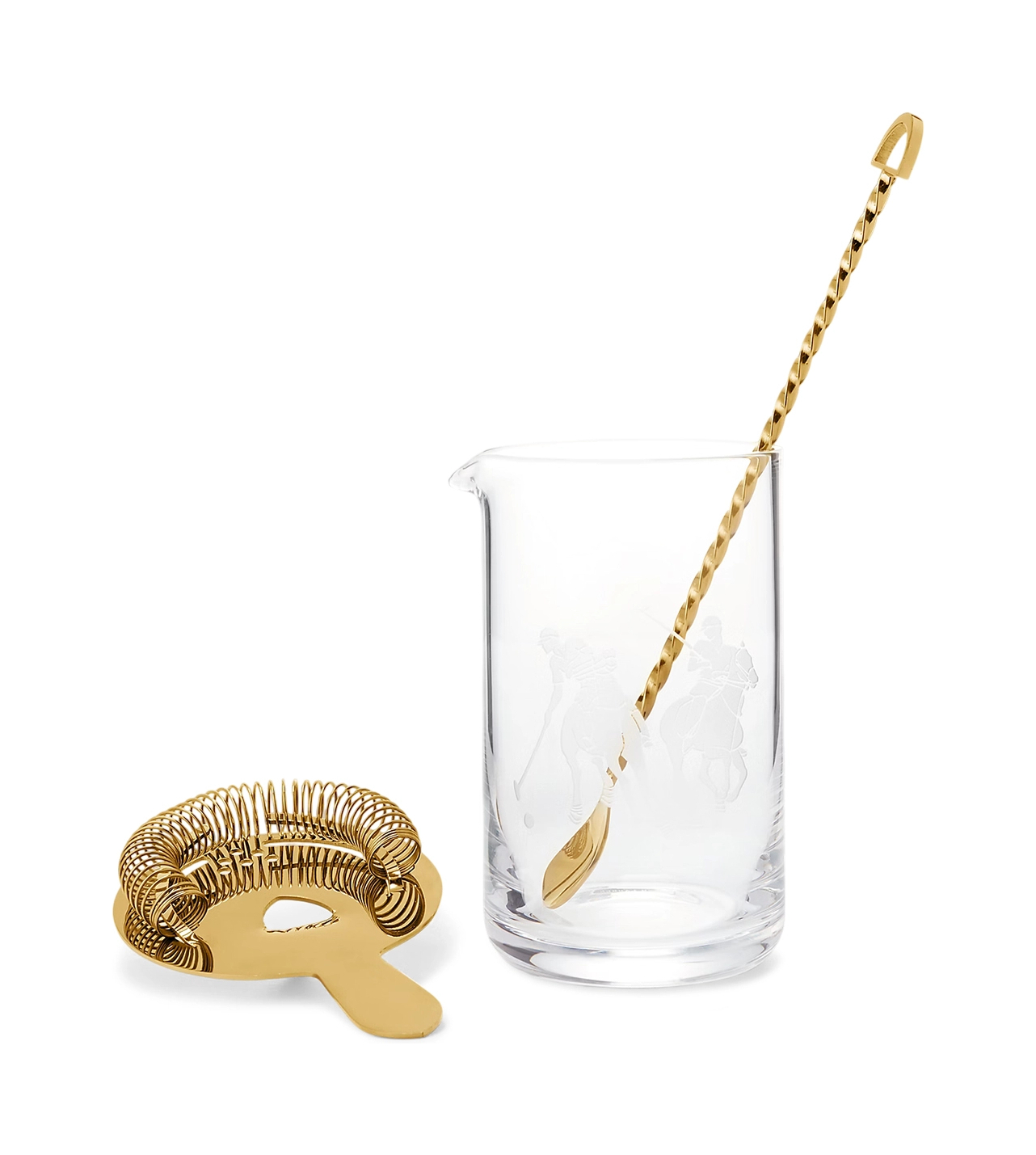 Набор для смешивания напитков GARRETT хрусталь, латунь Ralph Lauren Home 680758791001