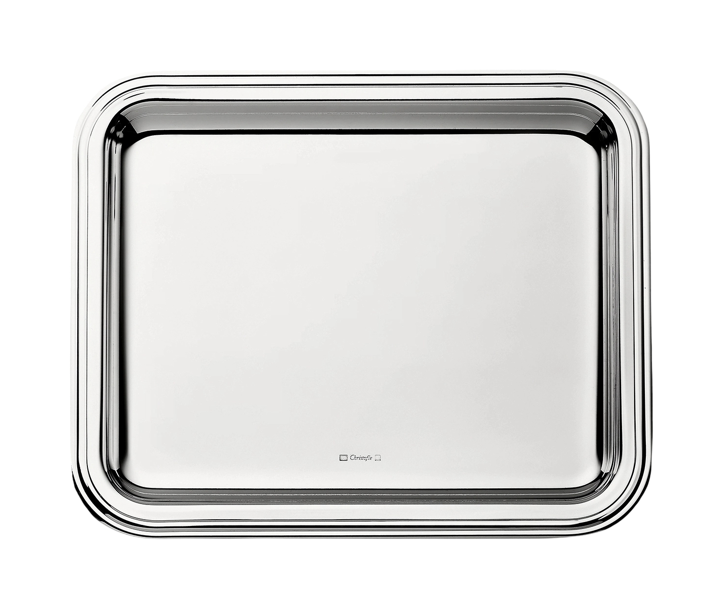 Поднос прямоугольный ALBI 20х16 см посеребрение