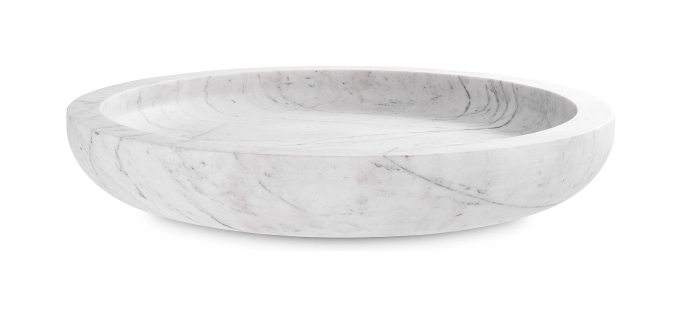 Чаша RENARD 59.5 см круглая, белый мрамор