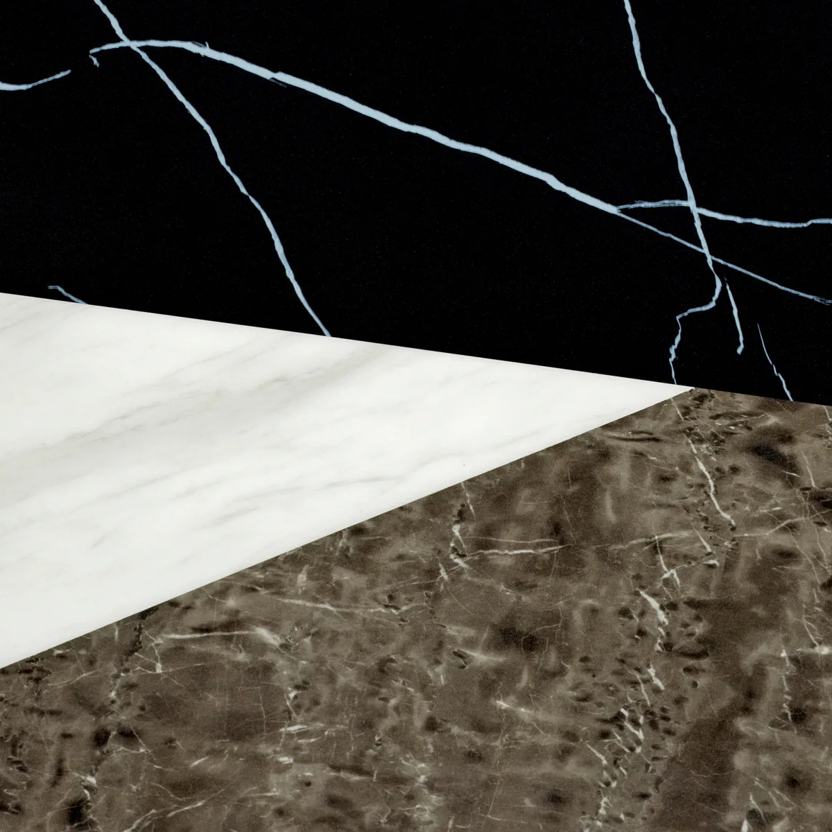 Обеденный стол TRICOLORI 120 см круглый, матовая медь искусственный мрамор Eichholtz 119157