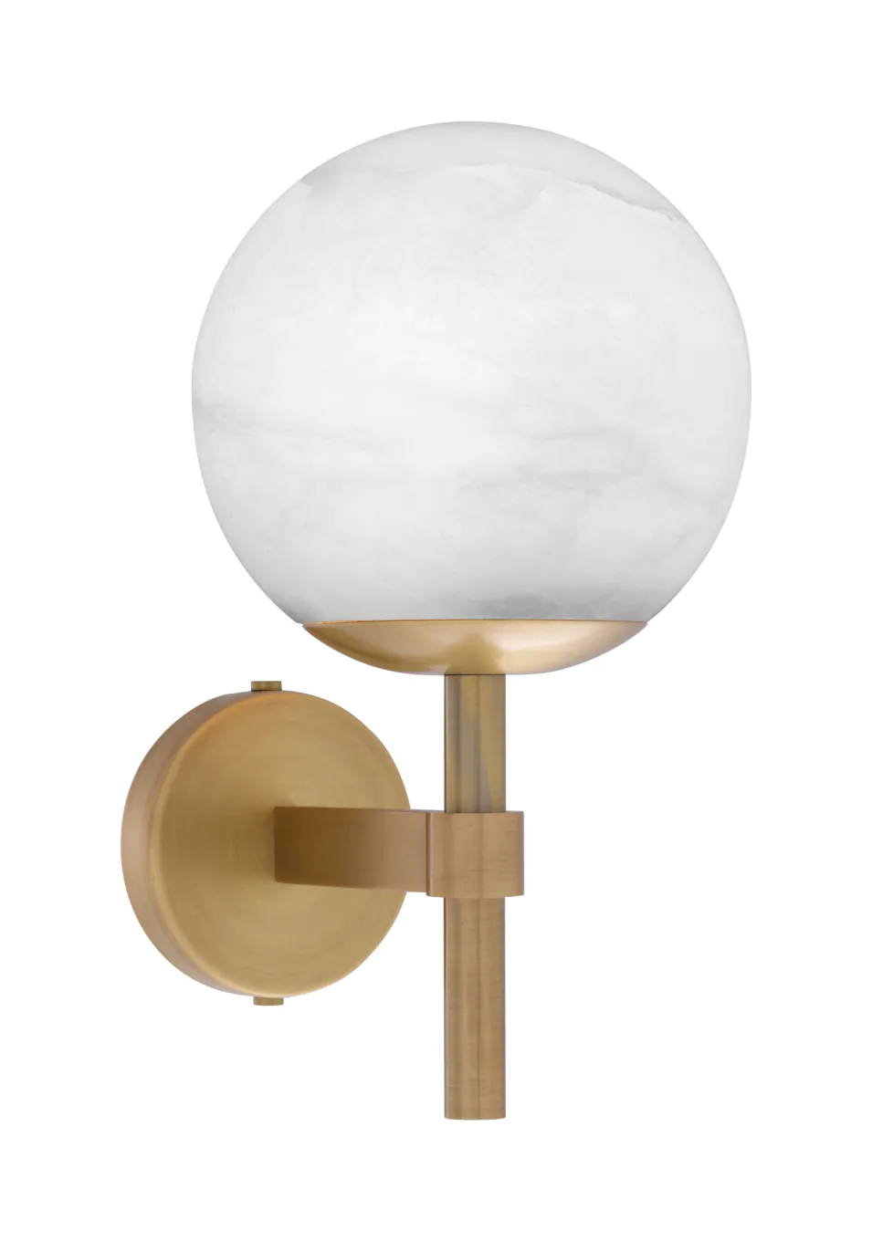 Бра JADE античная латунь алебастр – 2