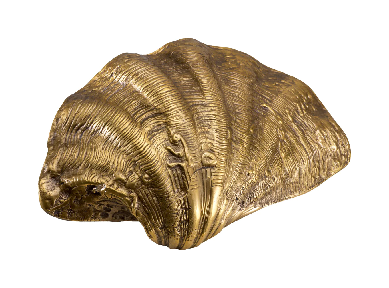 Чаша декоративная AMANDINE 32х23 см старинная латунь Eichholtz 119095