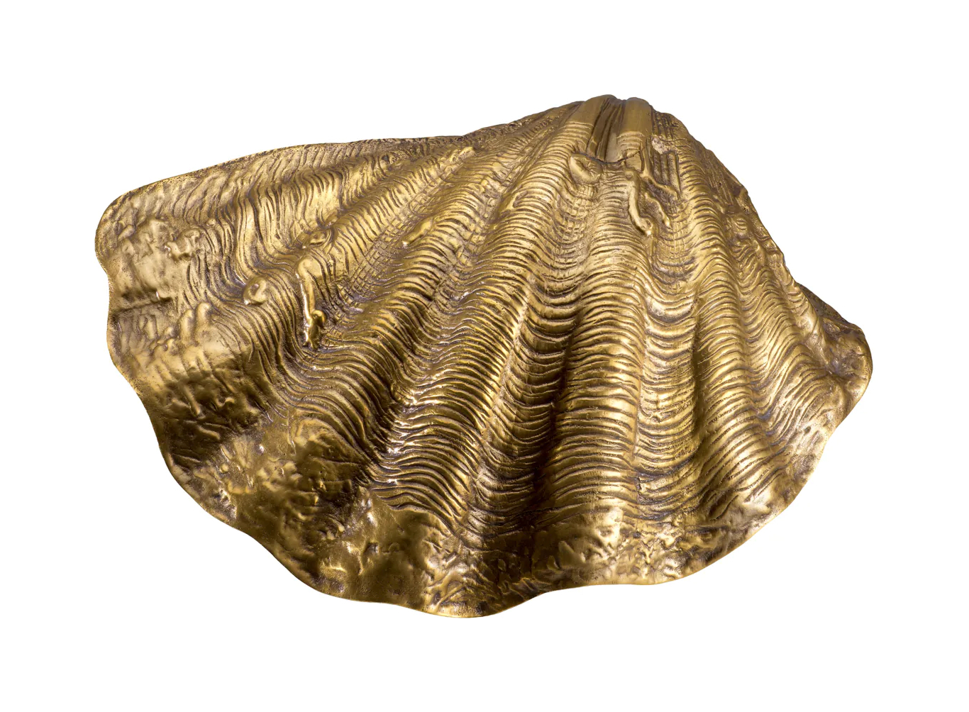 Чаша декоративная AMANDINE 32х23 см старинная латунь Eichholtz 119095